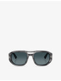 Persol PO3373S pilot-frame acetate sunglasses, imported from the UK