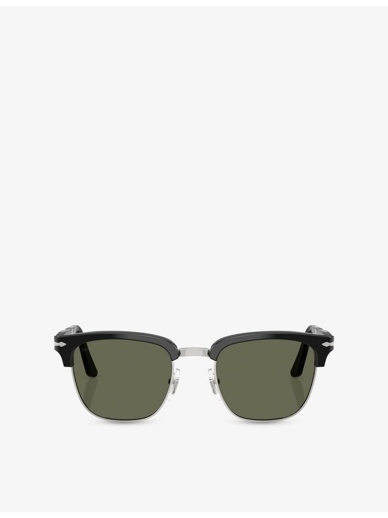 Persol square-frame acetate sunglasses PO3375S, UK version