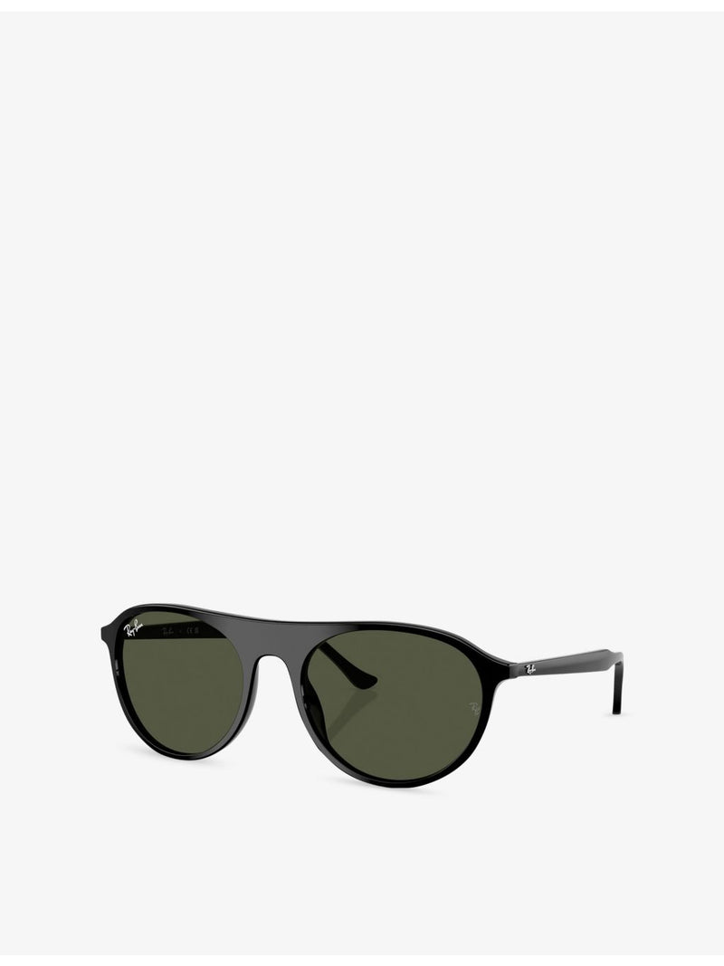 Ray-Ban RB2215 square-frame acetate sunglasses, UK version