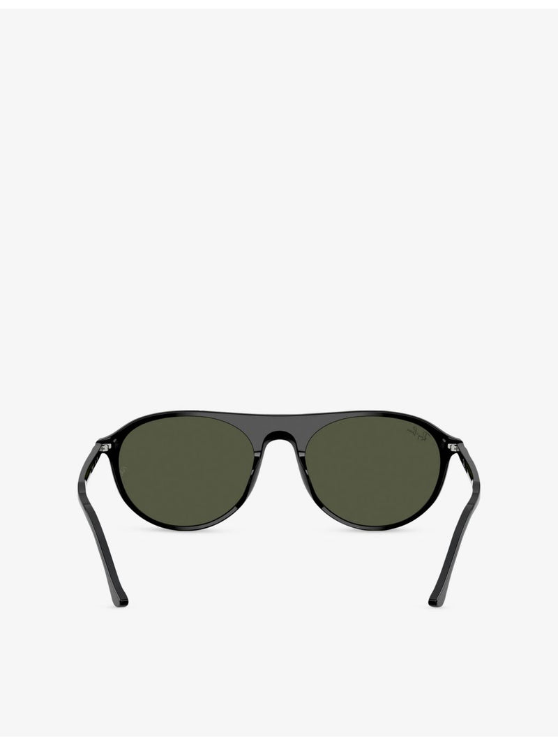 Ray-Ban RB2215 square-frame acetate sunglasses, UK version