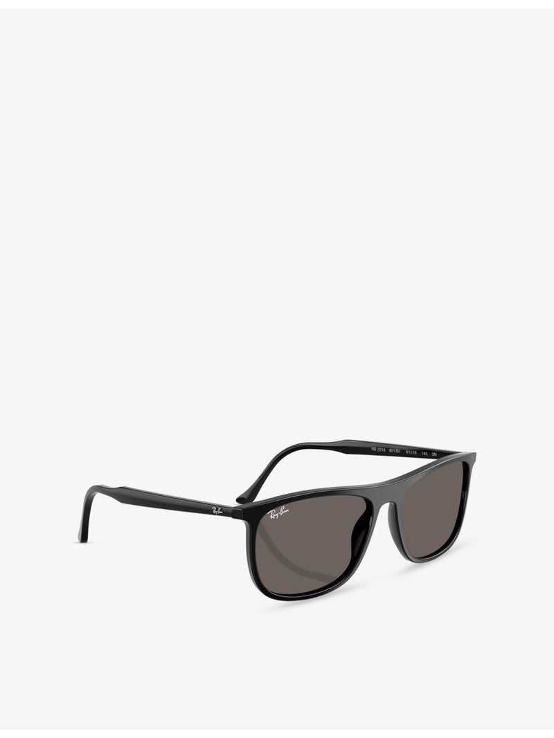 Ray-Ban RB2216 rectangle-frame acetate sunglasses (British brand)
