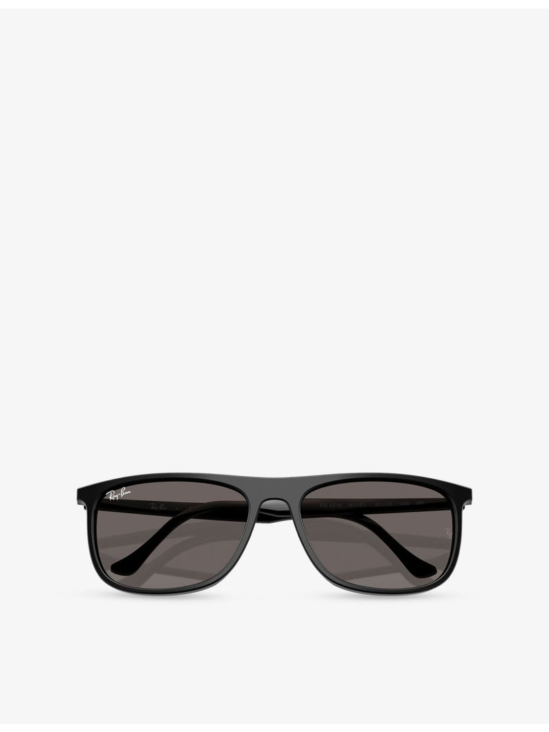 Ray-Ban RB2216 rectangle-frame acetate sunglasses (British brand)