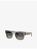 Ray-Ban RB2217M Scuderia Ferrari Collection square-frame acetate sunglasses, imported from the UK