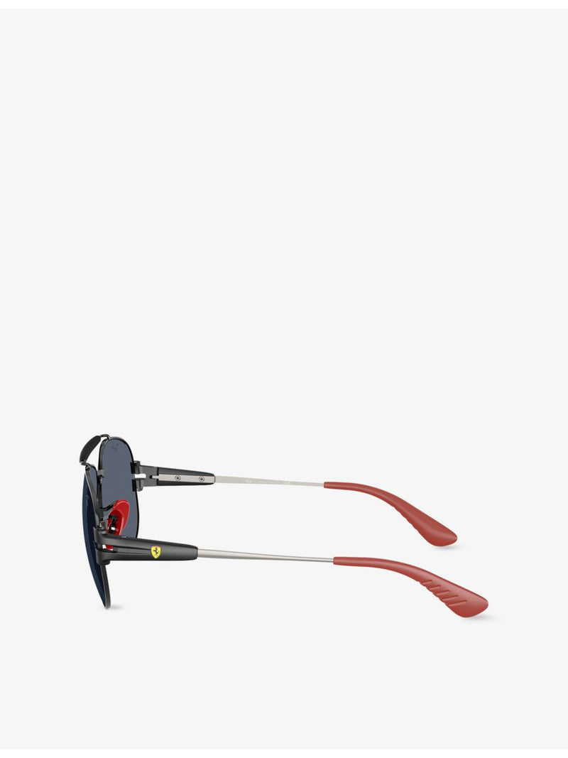 Ray-Ban RB3762M Scuderia Ferrari aviator sunglasses, UK version