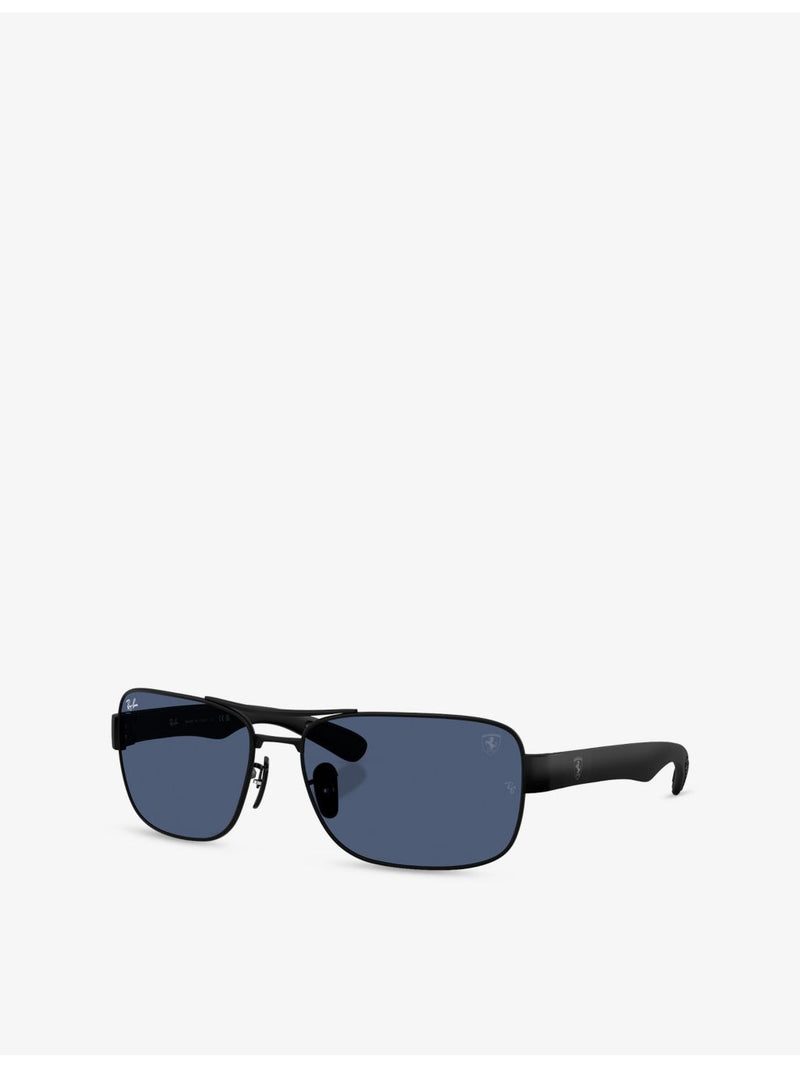 Ray-Ban RB3763M square-frame acetate sunglasses (British brand)