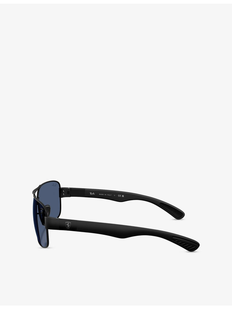 Ray-Ban RB3763M square-frame acetate sunglasses (British brand)