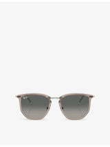 selfridges Ray-Ban RB4451 Irregular-Frame Nylon Sunglasses- Buy online at McGrocer