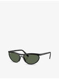 Ray-Ban Predator Liteforce pillow-frame peek sunglasses, imported from the UK