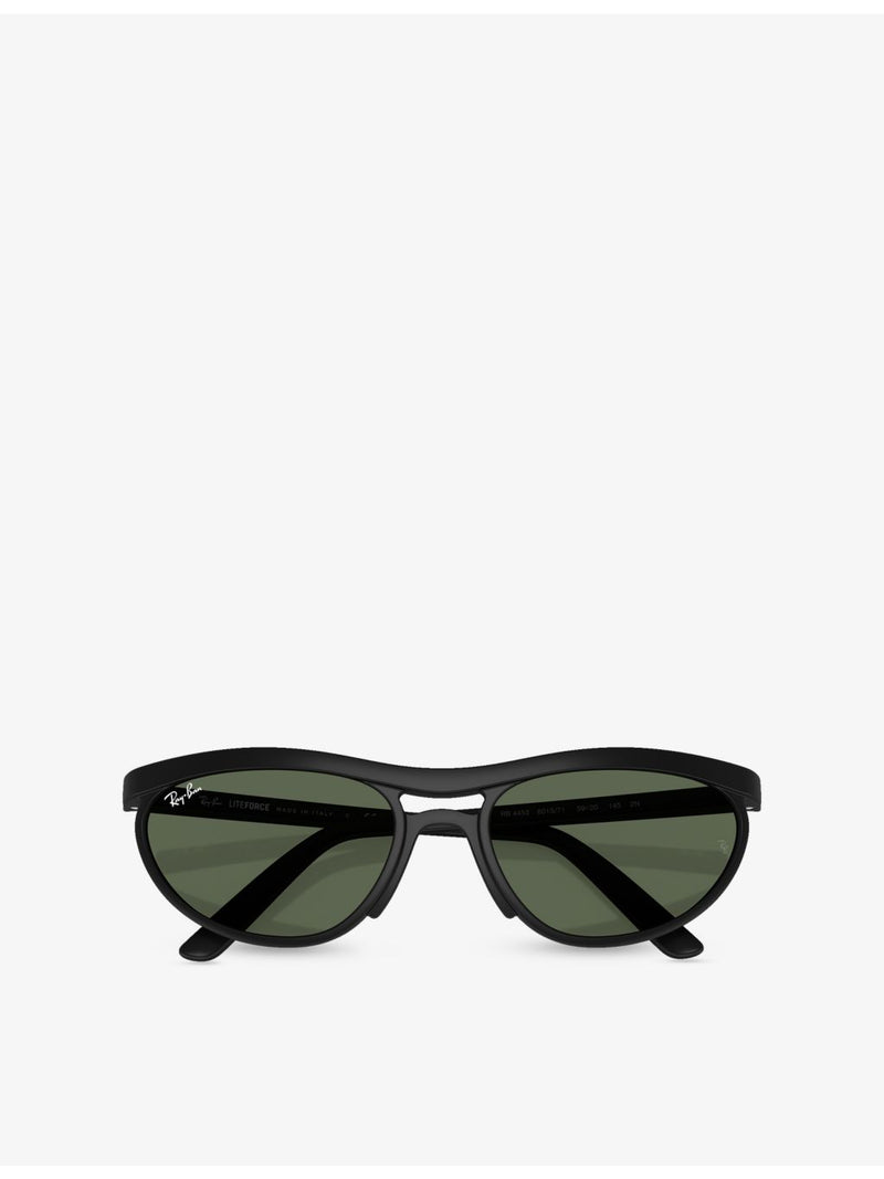 Ray-Ban Predator Liteforce pillow-frame peek sunglasses, imported from the UK
