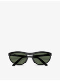 Ray-Ban Predator Liteforce pillow-frame peek sunglasses, imported from the UK