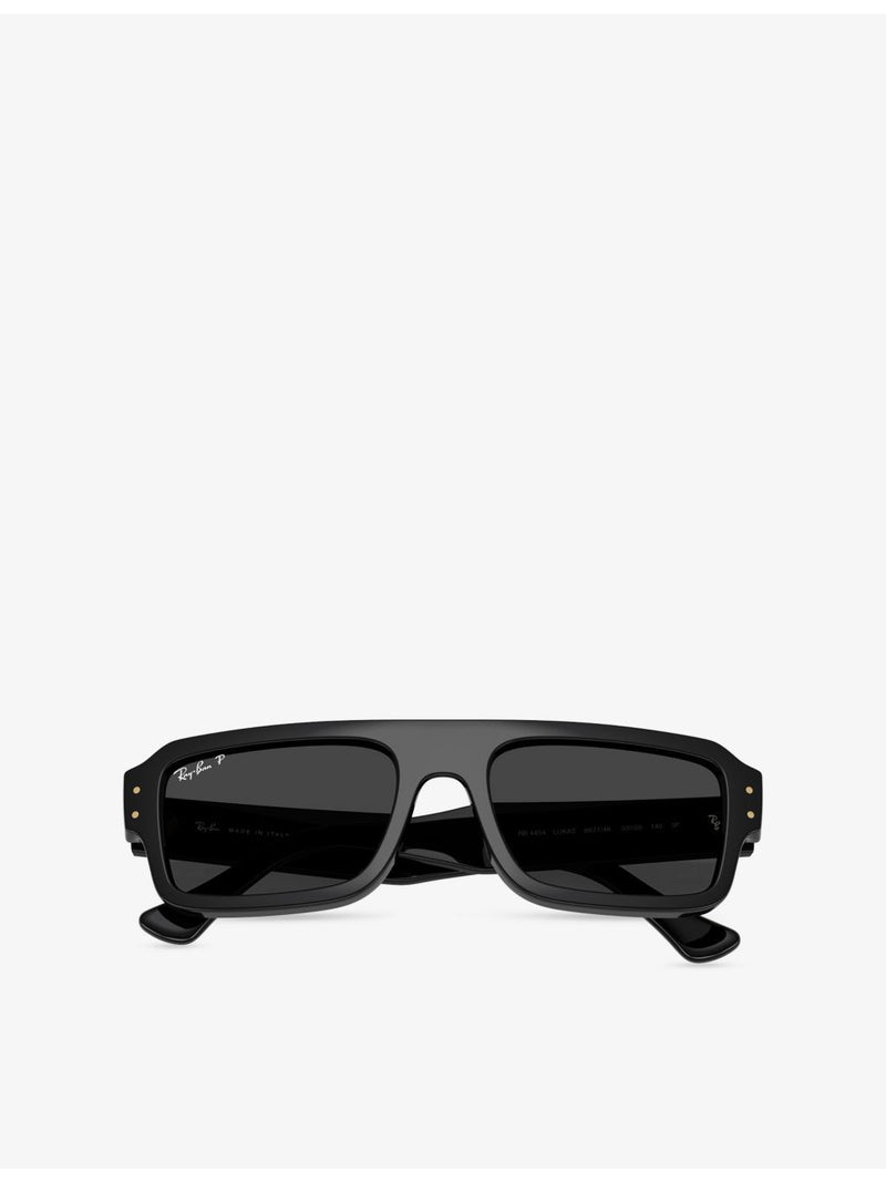 Ray-Ban sunglasses RB4454 Lukas rectangle frame acetate, UK version
