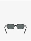 Ray-Ban RB4455 Zuri pillow-frame sunglasses with polyamide lenses, UK version