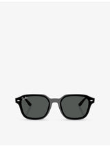selfridges Ray-Ban RB4458D Square-Frame Nylon Sunglasses- Buy online at McGrocer