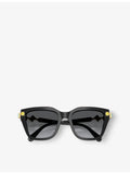 Swarovski SK6041 acetate sunglasses irregular frame 53mm, UK version