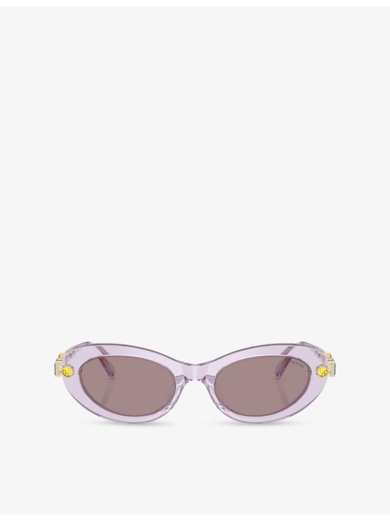 Swarovski sunglasses SK6042 oval frame, UK version