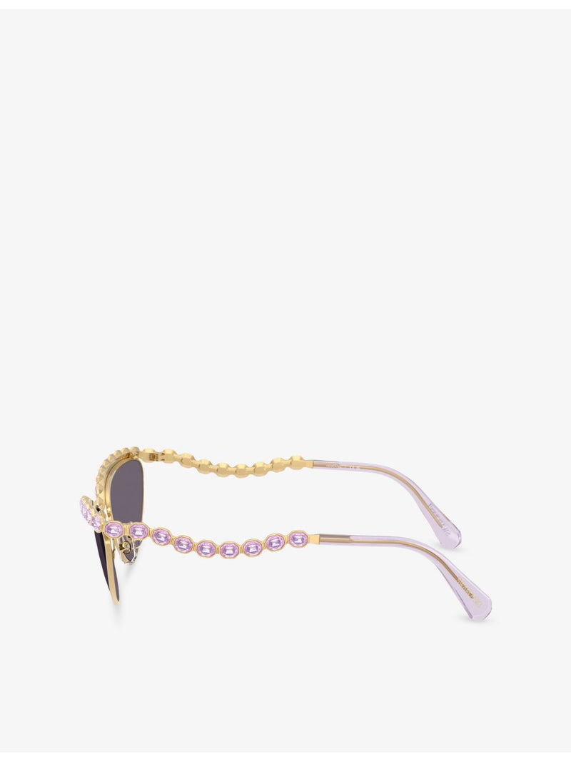 Swarovski cat-eye sunglasses SK7030, imported from the UK