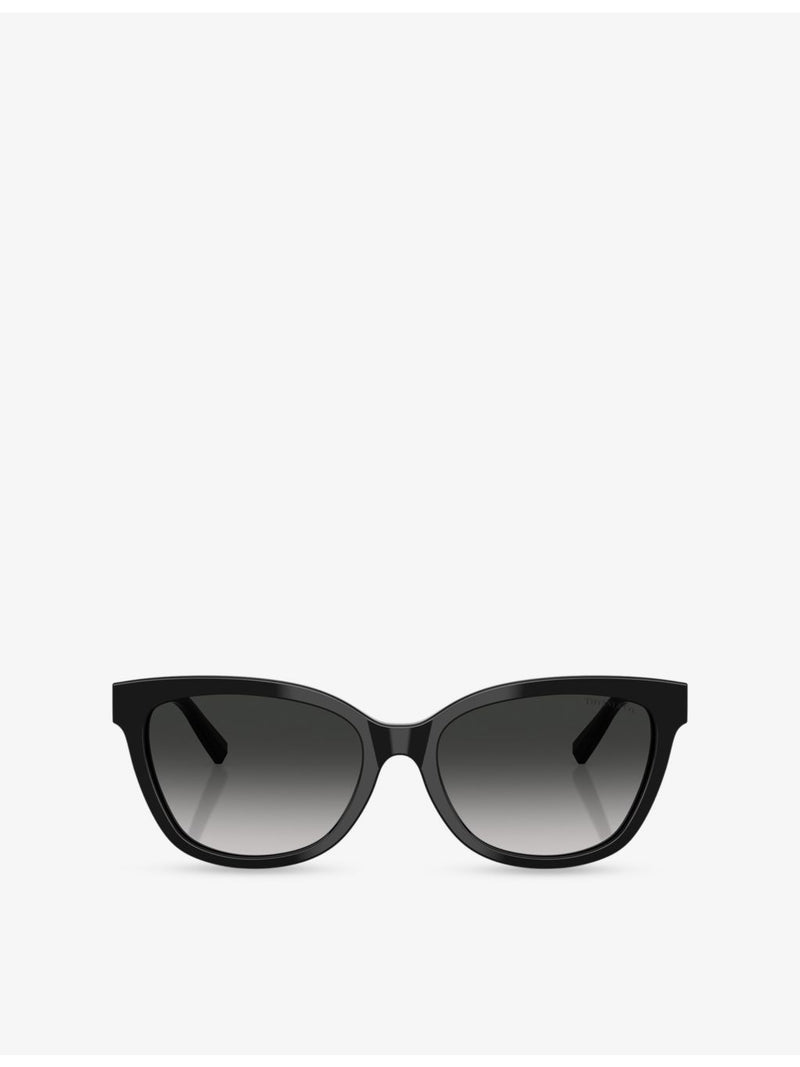 Tiffany & Co. cat-eye acetate sunglasses, UK version