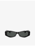 Versace rectangle-frame acetate sunglasses VE4487, imported from the UK