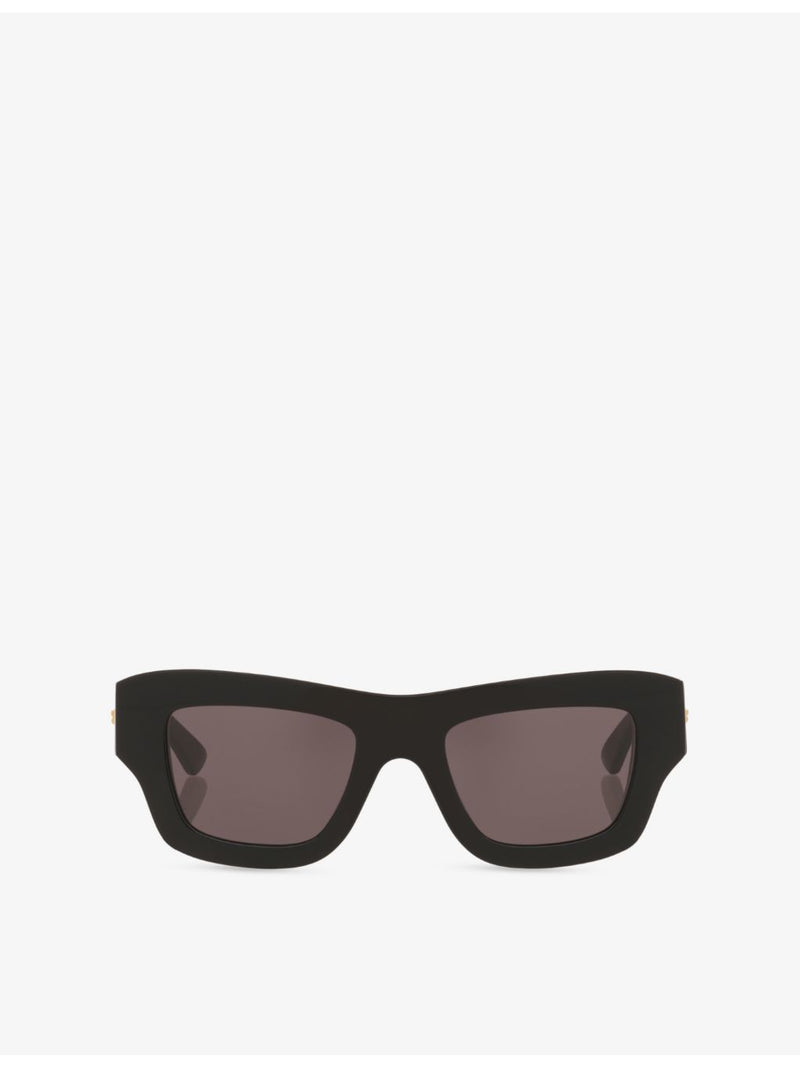 Bottega Veneta BV1357S acetate sunglasses rectangle frame, UK version