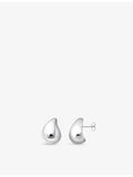 Thomas Sabo organic drop-shape stud earrings, imported from the UK