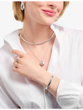 Thomas Sabo sterling silver pendant necklace organic drop shape 45-50cm - British product