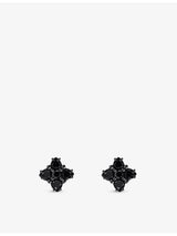 selfridges Thomas Sabo 925 Sterling Silver Cubic Zirconia Floral Stud Earrings- Buy online at McGrocer