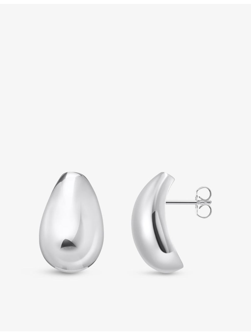 Thomas Sabo 925 sterling silver rounded stud earrings - British product