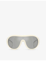 selfridges Moncler Cloche Pilot-Frame Injected Sunglasses- Buy online at McGrocer