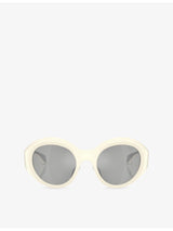 selfridges Moncler Futuro Round-Frame Injected Sunglasses- Buy online at McGrocer