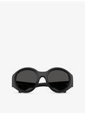 Moncler Futuro round-frame sunglasses 51mm lens, UK version