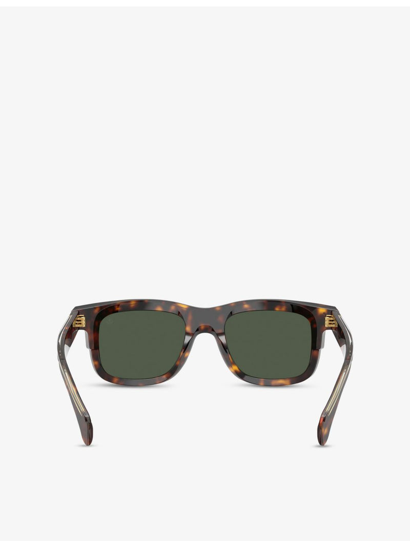 Moncler square-frame acetate sunglasses ME6004 Claro, UK version