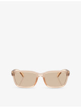 selfridges Moncler Slicka Pillow-Frame Injected Sunglasses- Buy online at McGrocer