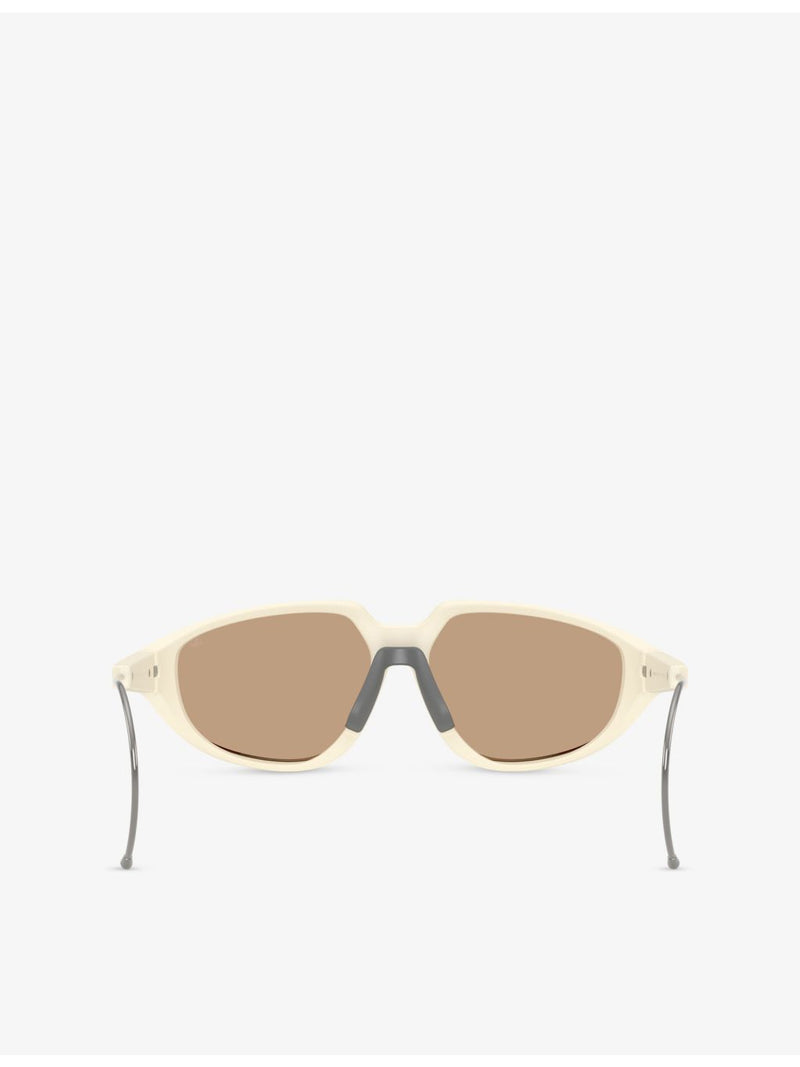 Moncler Laszer oval-frame nylon sunglasses (British brand)
