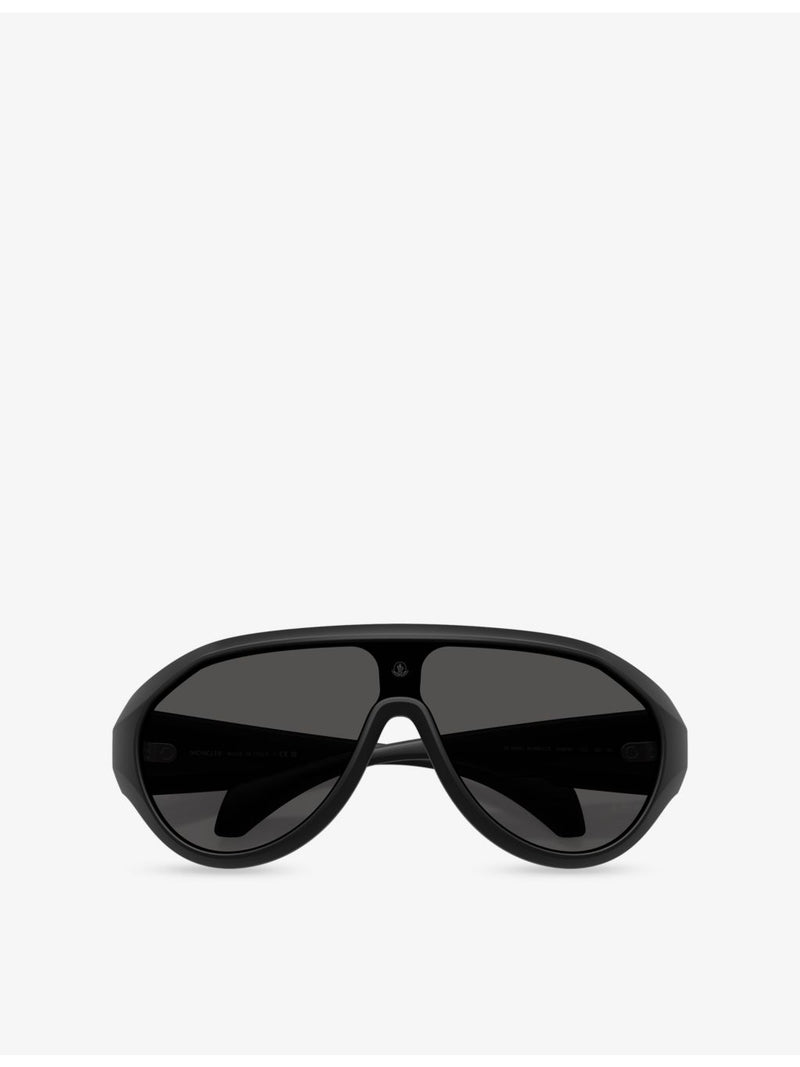 Moncler Bombolle oval-frame nylon sunglasses (British brand)