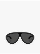 selfridges Moncler Bombolle Oval-Frame Nylon Sunglasses- Buy online at McGrocer