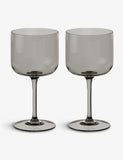 Villeroy & Boch crystal wine glasses set of two (British brand)