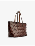Dragon Diffusion crossover woven leather tote (British brand)
