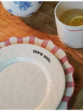 anna + nina Drama Queen ceramic plate 22cm, UK version