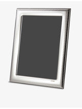 selfridges Arthur Price Pearl Sterling Silver Photo Frame 6x4in- Buy online at McGrocer