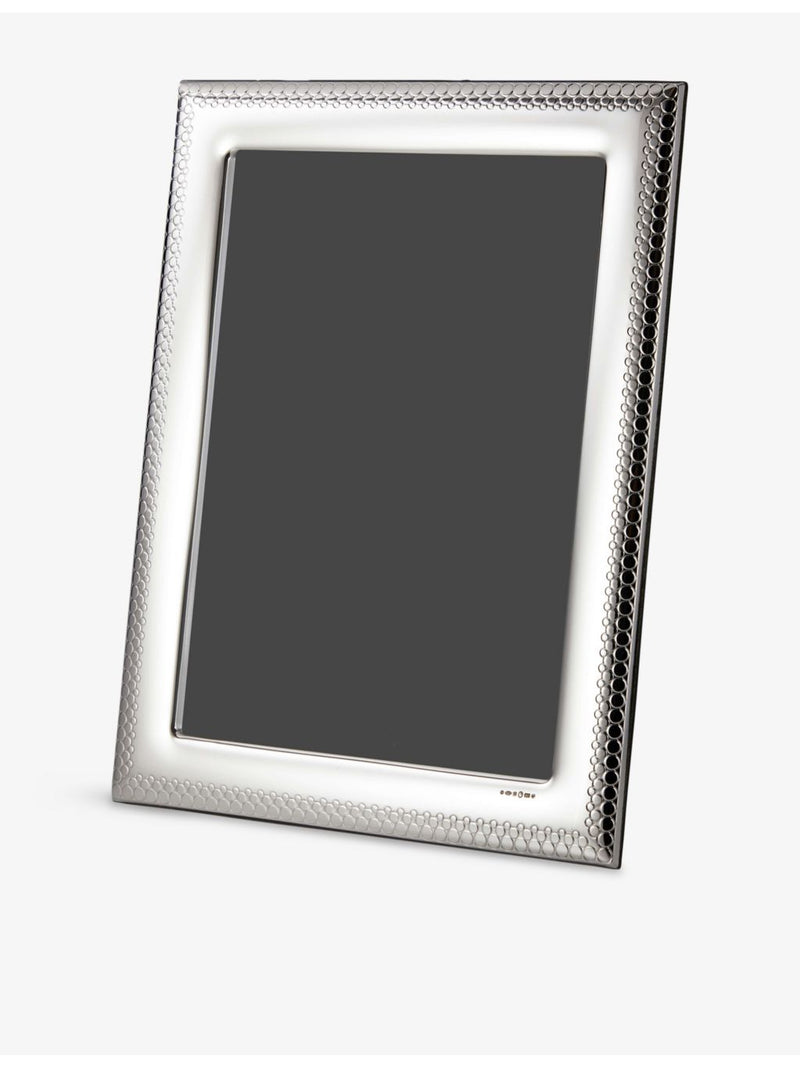 Arthur Price pearl sterling silver photo frame 7x5in, UK version