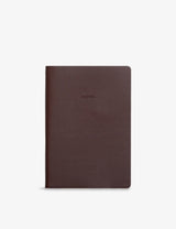 selfridges Gry Mattr Vegan-Leather Notebook A5- Buy online at McGrocer