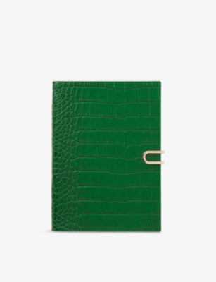 Smythson Soho Leather Notebook 19cm x 14cm