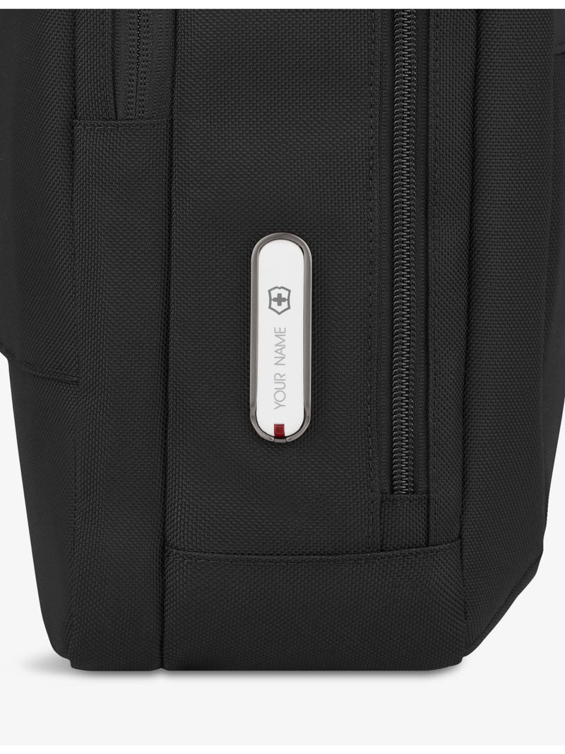 Victorinox woven and leather briefcase, imported from the UK