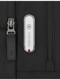 Victorinox Mythic woven wash bag, leather trim - British product