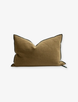 Maison de Vacances Stonewashed Linen Cushion 40cm x 60cm