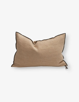 Maison de Vacances Stonewashed Linen Cushion 40cm x 60cm