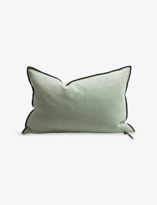 Maison de Vacances Stonewashed Linen Cushion 40cm x 60cm