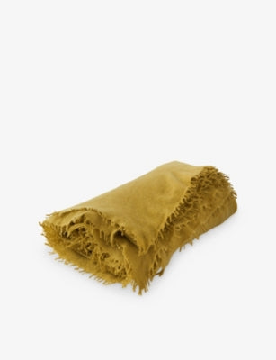 Maison de Vacances Fringed Cashmere Throw 150cm x 200cm