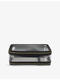 Anya Hindmarch logo-branded see-through plastic case, UK version