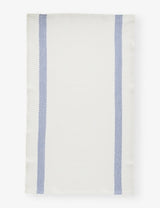 selfridges Lustucru Checkerboard-Stripe Linen Tea Towel 45cm x 75cm- Buy online at McGrocer